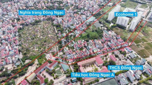 Cần bán gấp nhà đất phố Đông Thắng Đông Ngạc 106m2, MT 6m, mặt phố lớn từ Tân Xuân sang Thuỵ Phương