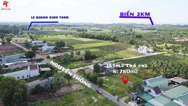 Bán 780m2 đất ONT Nguyễn Thông, Tân Bình, Thị xã LaGi giá gốc