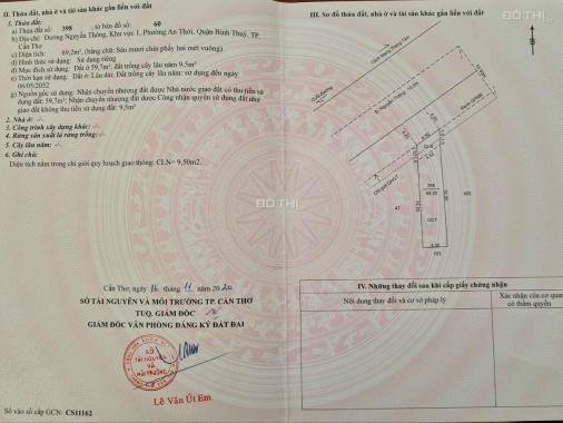 Nhà mặt phố - đường Nguyễn Thông, An Thới, Bình Thuỷ, Cần Thơ