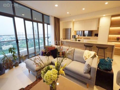 Cho thuê căn hộ City Garden tầng cao 3pn, 146m2 bàn giao đầy đủ nội thất