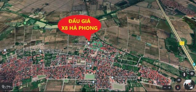 Bán đất đấu giá X8 Hà Phong Liên Hà Đông Anh view công viên