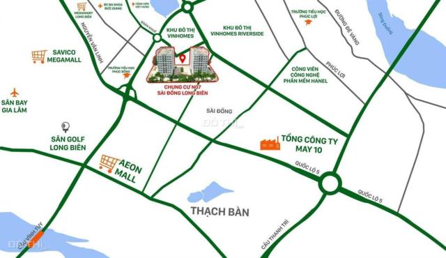 Hot nhất Q. Long Biên chỉ 1,6 tỷ/căn 2pn; 2,1 tỷ/căn 3pn nhận nhà ở ngay