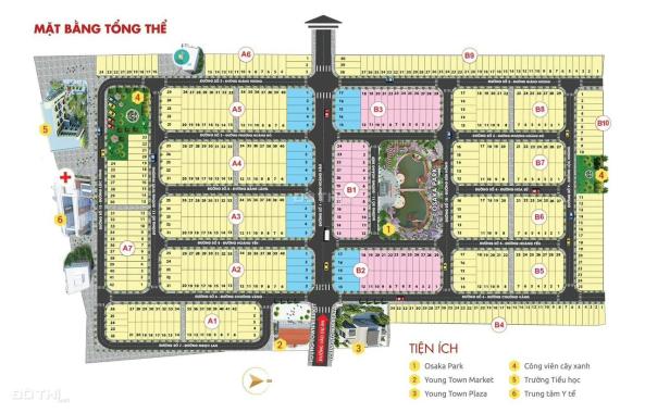 Ngộp khách hàng bán gấp lô đất đường Số 12 dự án Young Town. DT: 96m2. SHR