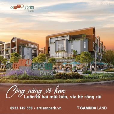 Nhà phố Artisan Park - đón đầu bước chuyển mình của Tp. Mới BD, Mở bán GĐ1 giá gốc CĐT, CK từ 3-9%