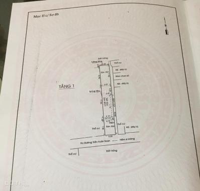 Nhà 1 lầu mặt hẻm 1041 Trần Xuân Soạn, Quận 7. 5*38. 10,5 tỷ