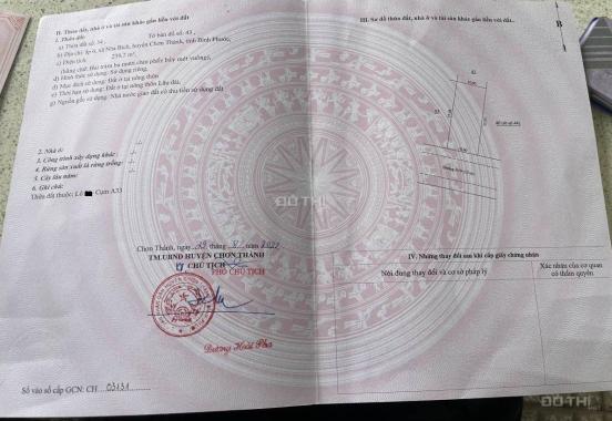 Chính chủ cần bán gấp tái định cư ấp 6 xã Nha Bích 6xx triệu 090.66.25.178