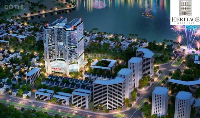 Chính thức mở bán Shophouse khối đế dự án Heritage Westlake Tây Hồ thanh toán giãn 18 tháng