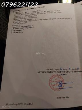 Cần bán đất tổ 6. Phường thái bình. Tp hòa bình.