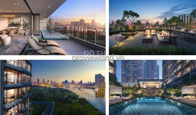 Bán căn hộ The River Thủ Thiêm, tầng cao, view sông và Q1, 141m2m 3PN