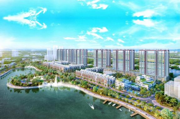 CH 3PN 100m2 góc, bc đông nam view Hồ tại Khai Sơn city. Giá từ 4.1 tỷ. ck 21%, hỗ trợ 0% 18T