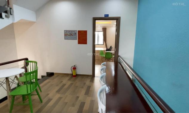 Cho thuê văn phòng, full nội thất, có trang bị phòng họp, khu vực tiếp khách, bàn ăn cho nhân viên