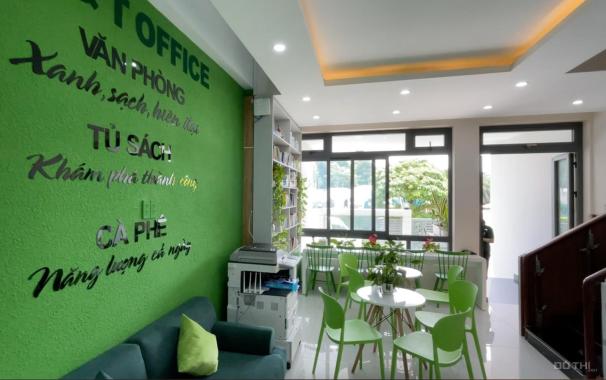 Cho thuê văn phòng, full nội thất, có trang bị phòng họp, khu vực tiếp khách, bàn ăn cho nhân viên