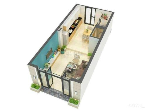 Bán nhà sát chợ Vĩnh Tân Tân Uyên, trệt lầu. Nhà mới 100%. Gía 1,3 tỷ