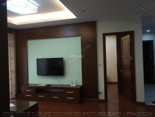 (Chung cư Golden Palace Mễ Trì) cho thuê căn 3n full nội thất cao cấp diện tích 118 m2