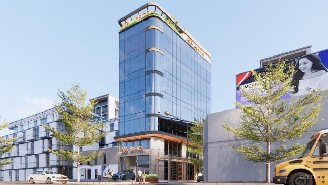 Cho thuê tòa nhà văn phòng GÓC 2MT Bình Thạnh mới xây với phong cách đương đại, sang trọng, DT-600m
