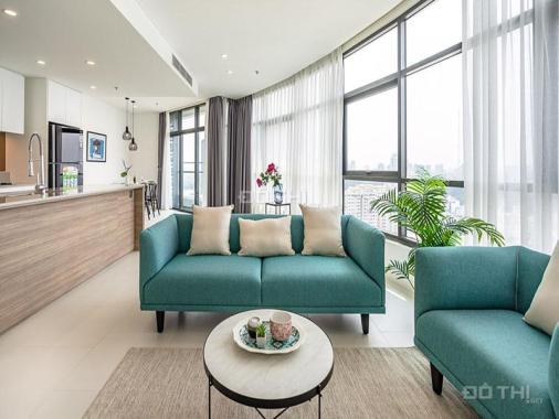 Cho thuê căn hộ City garden view thành phố kết cấu 3PN, 136m2