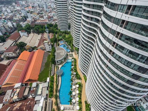 Cho thuê căn hộ City garden view thành phố kết cấu 3PN, 136m2