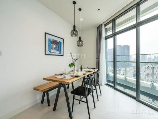 Cho thuê căn hộ City garden view thành phố kết cấu 3PN, 136m2