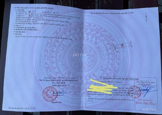 Chính chủ cần  bán 2 lô đất Dịch Vụ tại khu 12.5 ha An Thượng, Hoài Đức