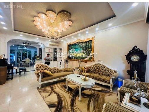 Cho thuê Biệt thự Saigon Pearl mặt tiền đường D1, 7x21m đất, 1 hầm + 4 tầng