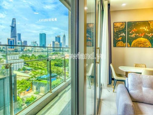 Empire City Thủ Thiêm cho thuê căn hộ có diện tích 127m2, thiết kế 3 phòng ngủ