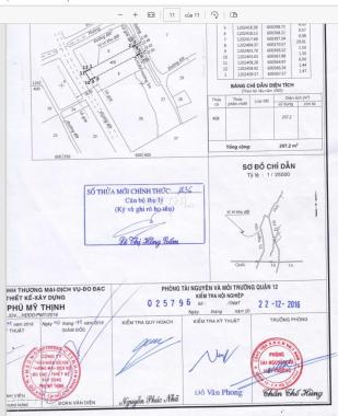 CẦN BÁN NHANH LÔ ĐẤT 2 MẶT TIỀN TRƯỚC SAU TẠI PHƯỜNG THẠNH XUÂN, QUẬN 12, TP. HỒ CHÍ MINH.