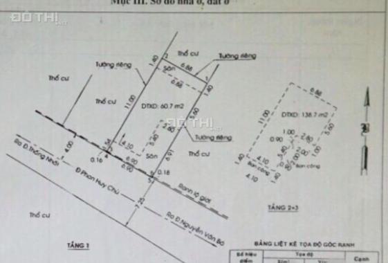 Nhà MT Phan Huy Chú, Bình Thọ, Thủ Đức 3 tấm 199m2 giá ngợp 12 tỷ. LH 0388959281