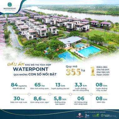 Biệt thự đơn lập view kênh, mua trực tiếp chủ đầu tư, ưu đãi 7%