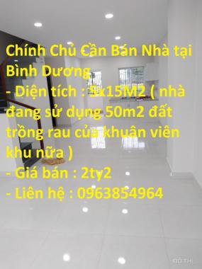 Bán nhà mặt phố tại Phường Thới Hòa, Bến Cát, Bình Dương diện tích 75m2