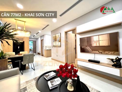 Căn 2PN 77,51m2 giá tốt nhất dự án Khai Sơn City chỉ 2.9 tỷ chiết khấu lên đến 20,5% - htls 0%18th