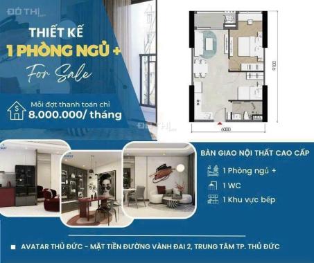 Căn hộ đón sóng Vành Đai 2, Avatar Thủ Đức, góp 6triệu/ tháng. LH 0902930980