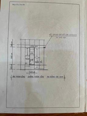 BÁN NHÀ MẶT ĐƯỜNG THÀNH CÔNG,P.CAO XANH. DT:88M2,MT:4.5M !!!