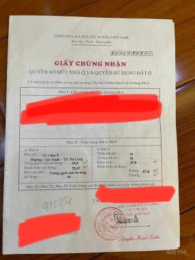 BÁN NHÀ MẶT ĐƯỜNG THÀNH CÔNG,P.CAO XANH. DT:88M2,MT:4.5M !!!