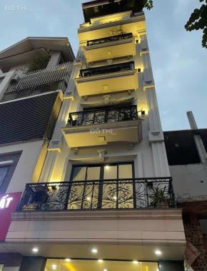 Bán nhà mặt đường Cổ Linh Thạch Bàn 35m 6 tầng gara ô tô thang máy vỉa hè 5m kinh doanh đỉnh 8 tỷ