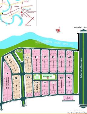 Bán đất dự án KDC Thế Kỷ 21 Bình Trưng Tây gần khu hành chính Q.2 (161m2) 130 tr/m2
