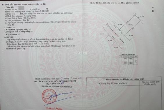 Bán đất dự án KDC Thế Kỷ 21 Bình Trưng Tây gần khu hành chính Q.2 (161m2) 130 tr/m2