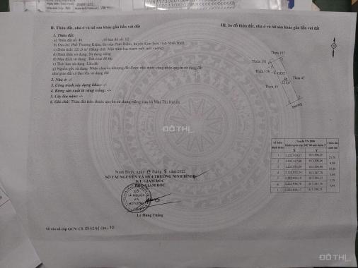 CHÍNH CHỦ CẦN BÁN NHÀ 1 TẦNG LỬNG TẠI PHỐ THƯỢNG KIỆM – NINH BÌNH.