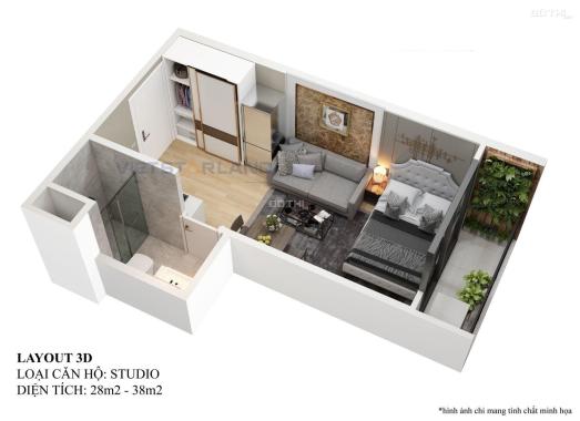 Quỹ căn Studio cần bán từ 1.25 tỷ các loại diện tích 0968396062