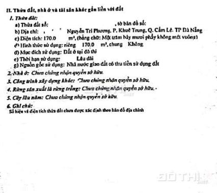 CHÍNH CHỦ BÁN LÔ ĐẤT MT ĐƯỜNG NGUYỄN HỮU THỌ