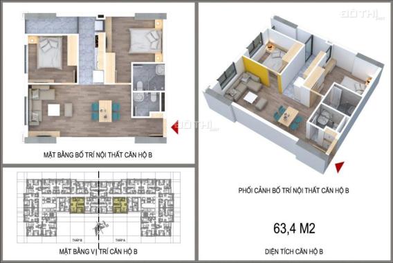 GIÁ GIẬT MÌNH, CHÍNH CHỦ BÁN CĂN 63M 2N2VS CHUNG CƯ NHS PHƯƠNG CANH, NT HOME, NTHOME. FULL ĐỒ