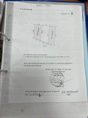 Lô đất  57 m2, mt 5m ngõ thông kinh doanh trung tâm cầu giấy giá nhỉnh 7 tỷ