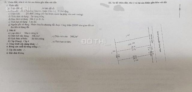 Bán nhà 2 tầng + Nhà kho đường Nguyễn Công Hoan