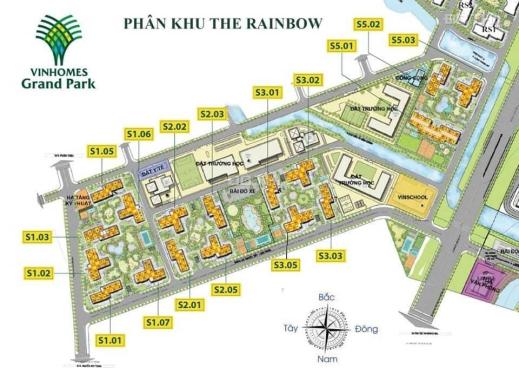 Giỏ hàng khách gửi bán lại căn hộ RAINBOW VINHOMES GRAND PACK