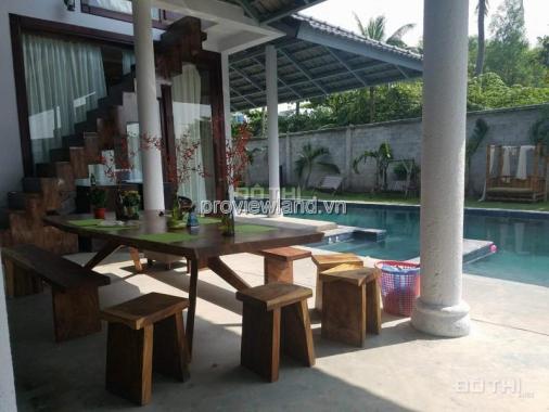 Bán biệt thự dân dã, như Resort, 19x38m, view sông, hồ bơi + sân vườn rộng