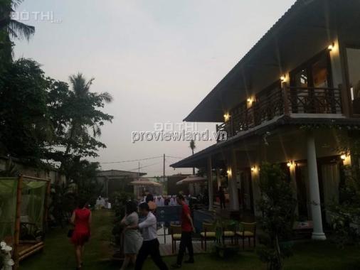 Bán biệt thự dân dã, như Resort, 19x38m, view sông, hồ bơi + sân vườn rộng