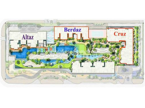 Căn hộ Duplex Feliz en Vista TML cho thuê tầng cao tại block Berdaz
