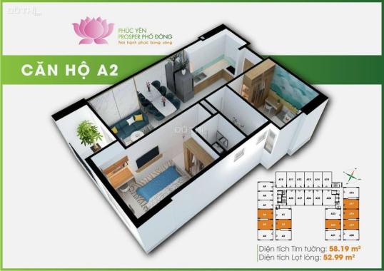 Bán căn hộ chung cư tại Dự án Prosper Phố Đông, Thủ Đức, Hồ Chí Minh diện tích 54m2 giá 2.05 Tỷ