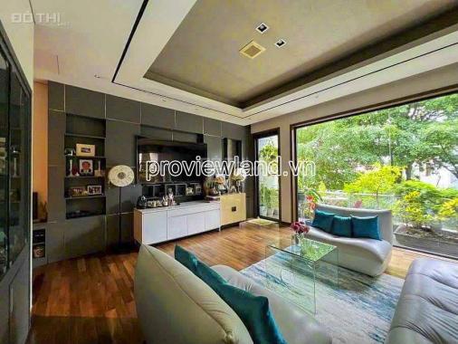 Bán biệt thự Khu Compound Phú Nhuận Thảo Điền, 2 tầng, 1056m2 đất, hồ bơi