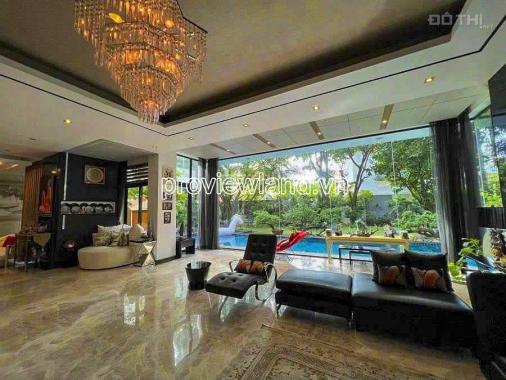 Bán biệt thự Khu Compound Phú Nhuận Thảo Điền, 2 tầng, 1056m2 đất, hồ bơi