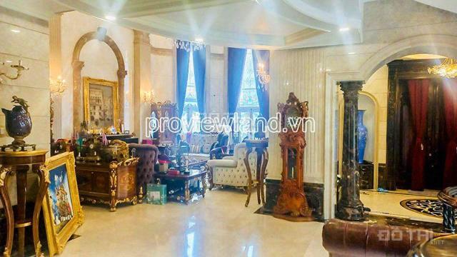 Bán biệt thự siêu sang tại Q3, 360m2 đất, hồ bơi + sân vườn, 2 hầm + 4 tầng